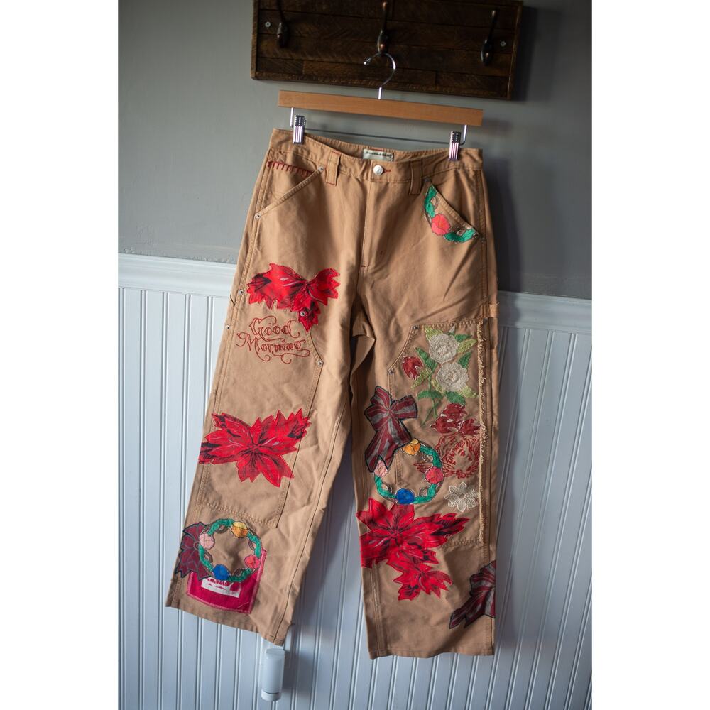 Free People We The Free Bright Time Craft Pants 4 NEW - Picture 3 of 5